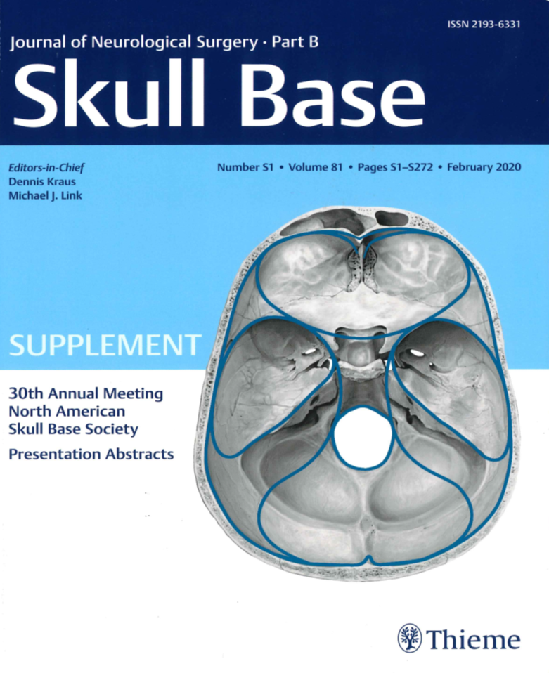 Journal of Neurological Surgery Cover