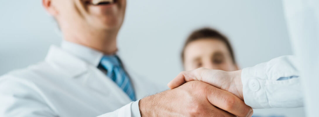 Doctors Shaking Hands