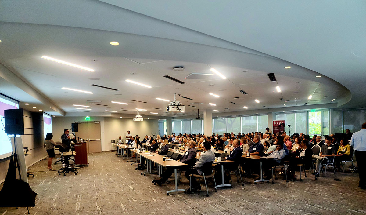 Dr. Mansfield presenting in San Diego to TiE organization