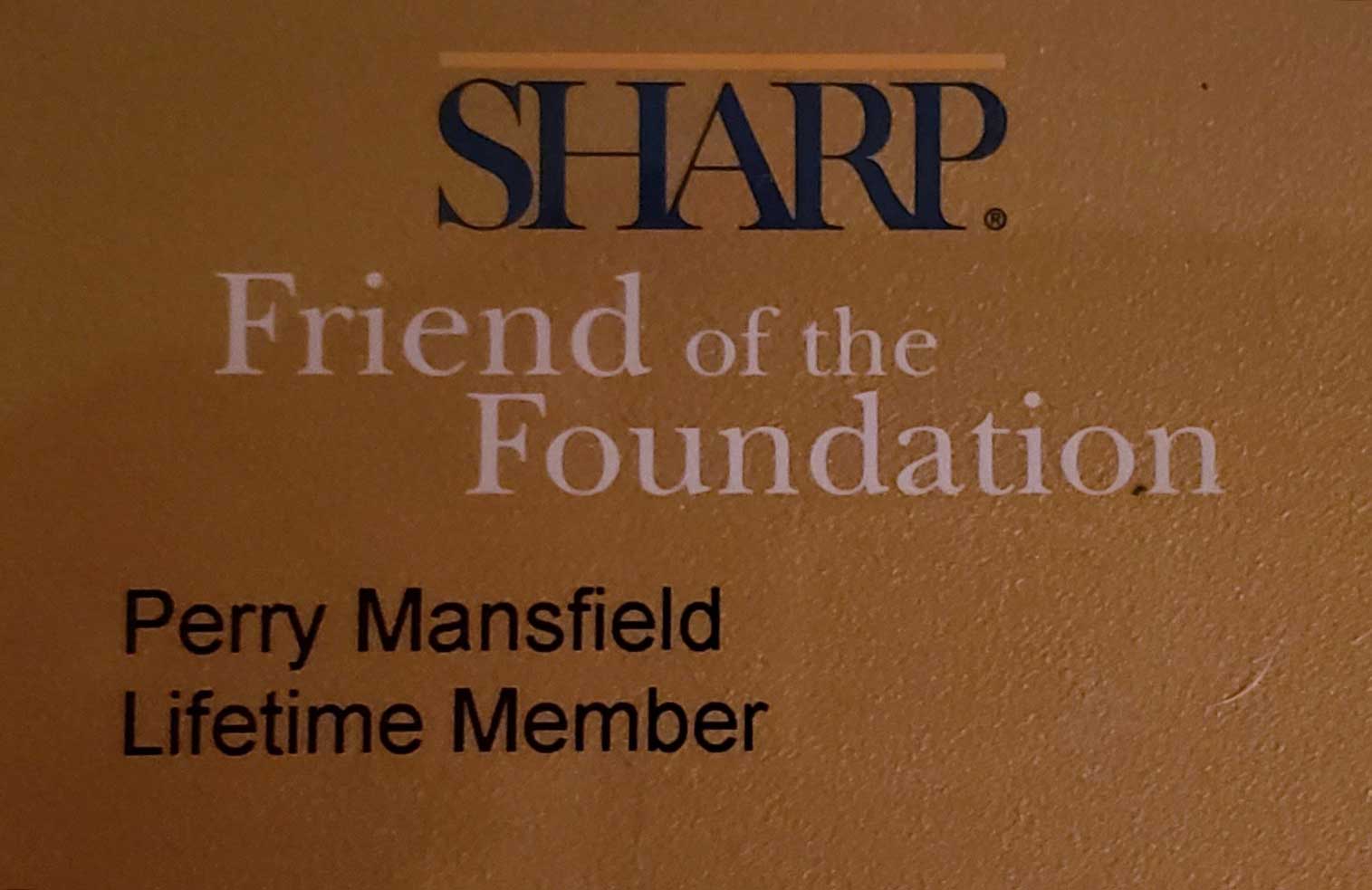 Proud to support Sharp Neuroscience Hospital