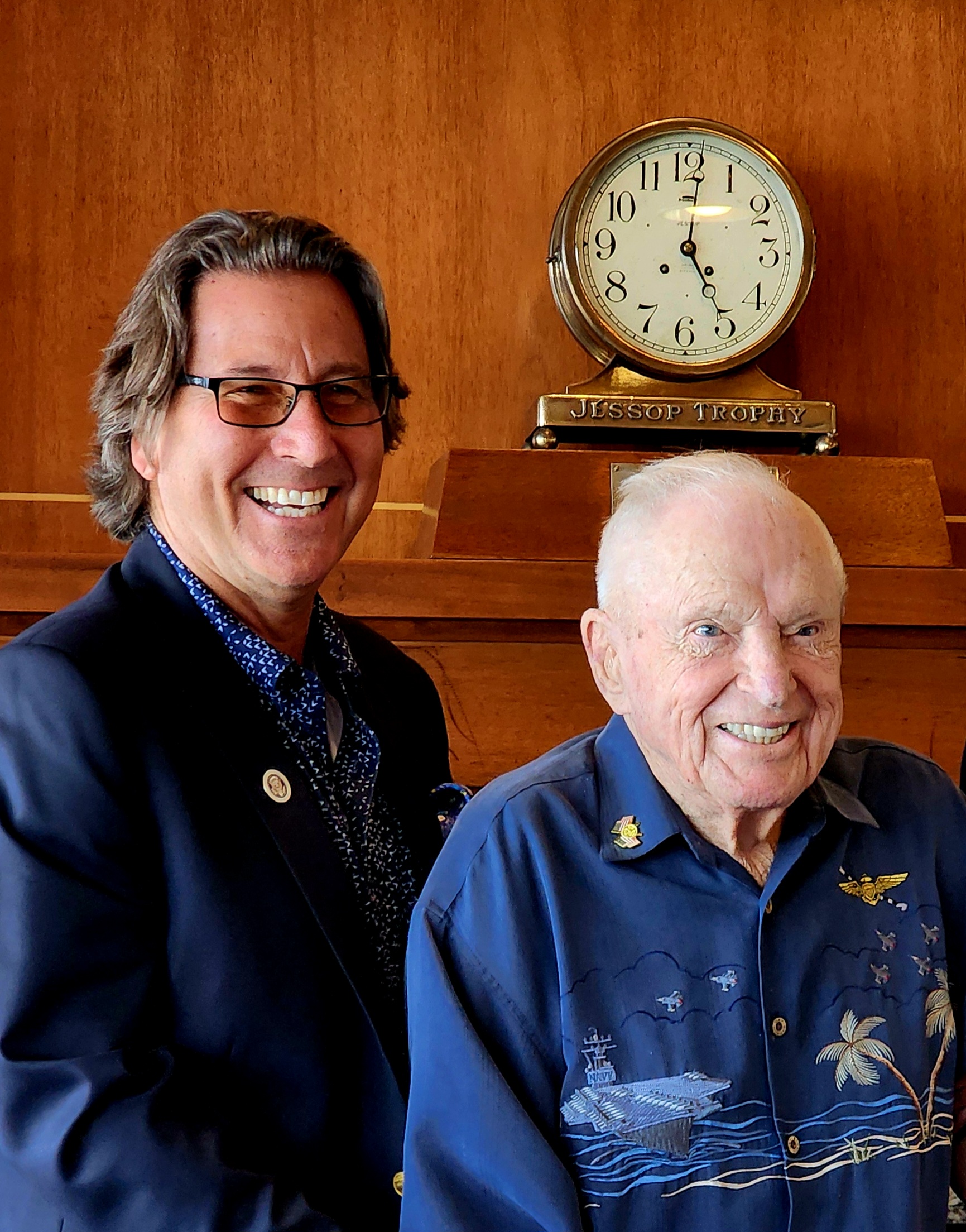 Dr. Perry Mansfield joins Captain Royce Williams