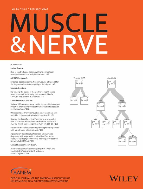 Cover of Muscle & Nerve Vol 65/No. 2, February 2022
