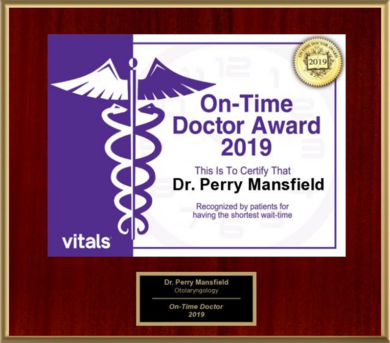 On-Time Doctor Award 2019